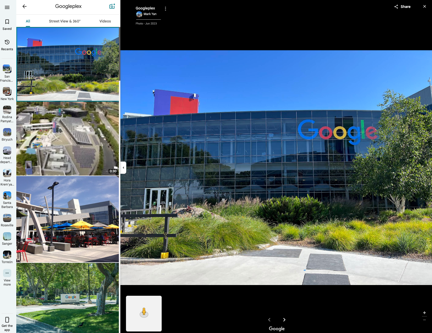 Google Maps Photos Example