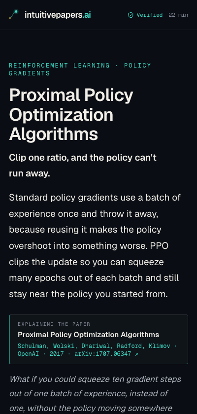 an explainer on a phone